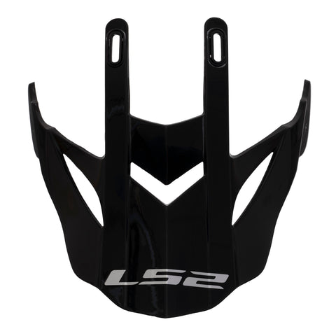 LS2 MX437 / MX437J Fast Peak Gloss - Black