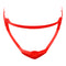 LS2 MX437 Fast Evo Visor Rubber - Red (XL-3XL)