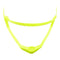 LS2 MX437 Fast Evo Visor Rubber - Hi-Vis Yellow (2XS-L)