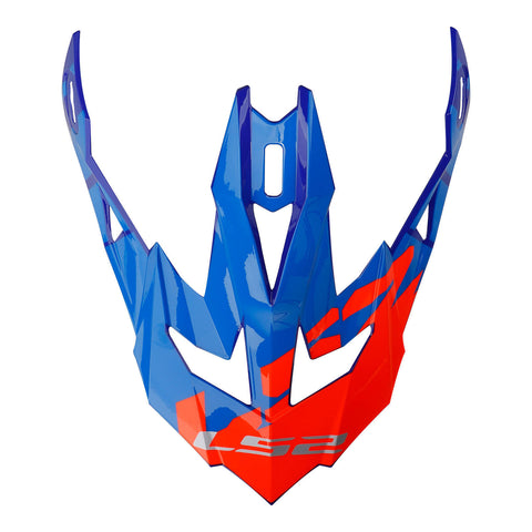LS2 MX470 Subverter Peak - Troop Blue/Orange