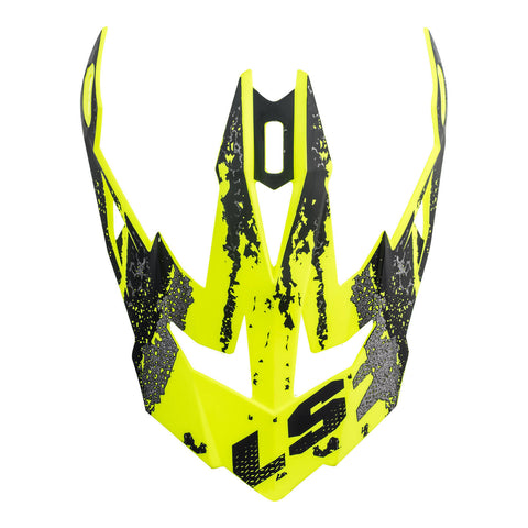 LS2 MX470 Subverter Peak - Claw Black/Hi-Vis Yellow