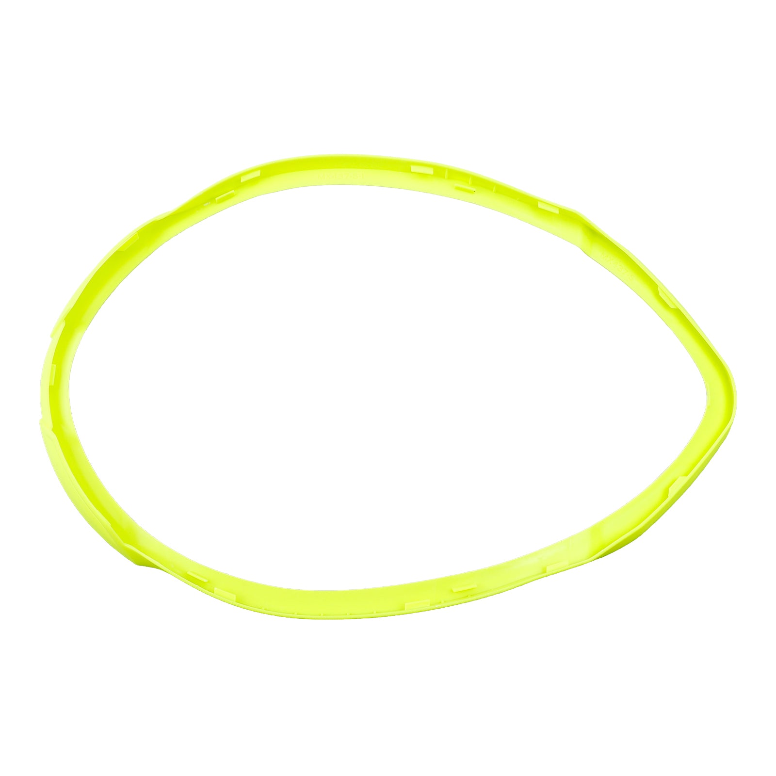 LS2 MX437 Fast Evo Bezel Down Hi-Viz Yellow (XL-3XL)