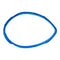 LS2 MX437 Fast Evo Bezel Down - Blue (2XS-S)