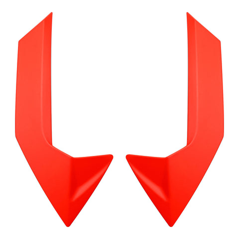 LS2 FF800 Storm Air Vent Back - Red