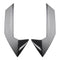 LS2 FF800 Storm Air Vent Back - Matte Titanium
