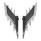 LS2 FF900 Valiant II Air Vent Back - Matte Black