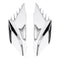 LS2 FF900 Valiant II Air Vent Upper - Gloss White