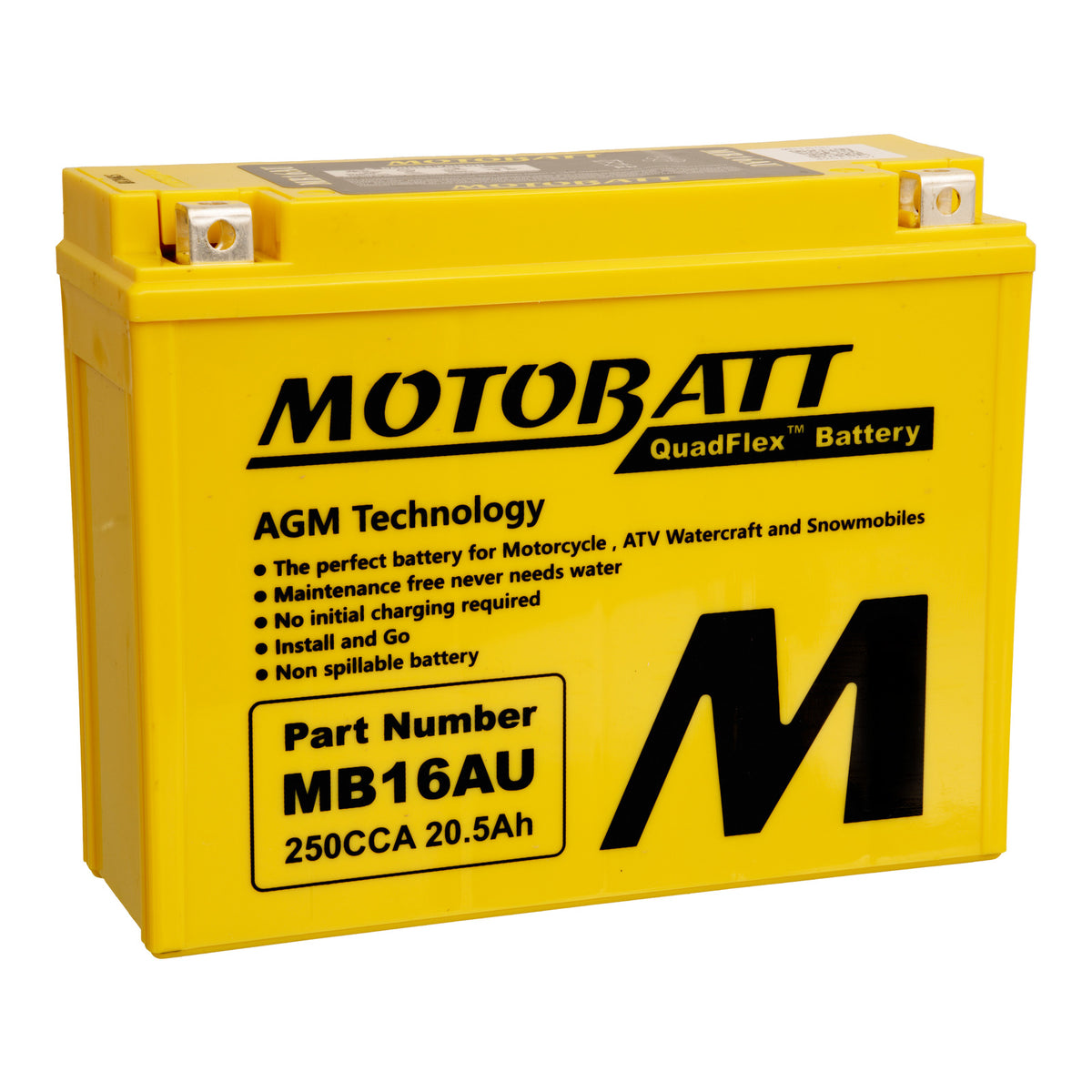 Motobatt Battery Quadflex AGM - MB16AU