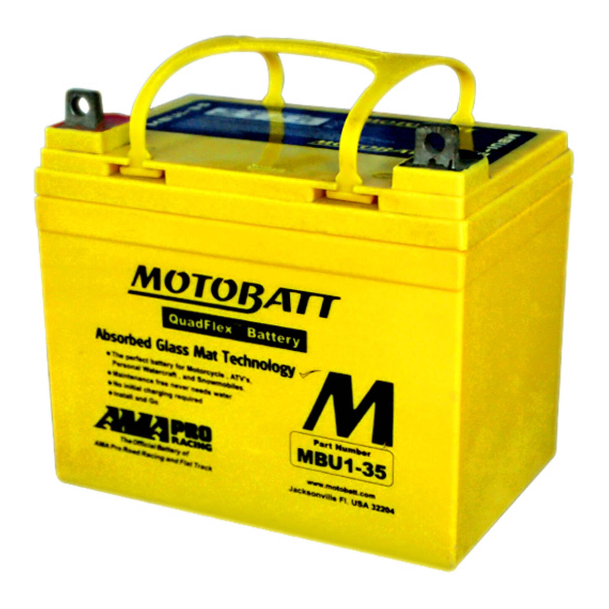 Motobatt Lug Type Terminal MBU1-35 - Positive L/H