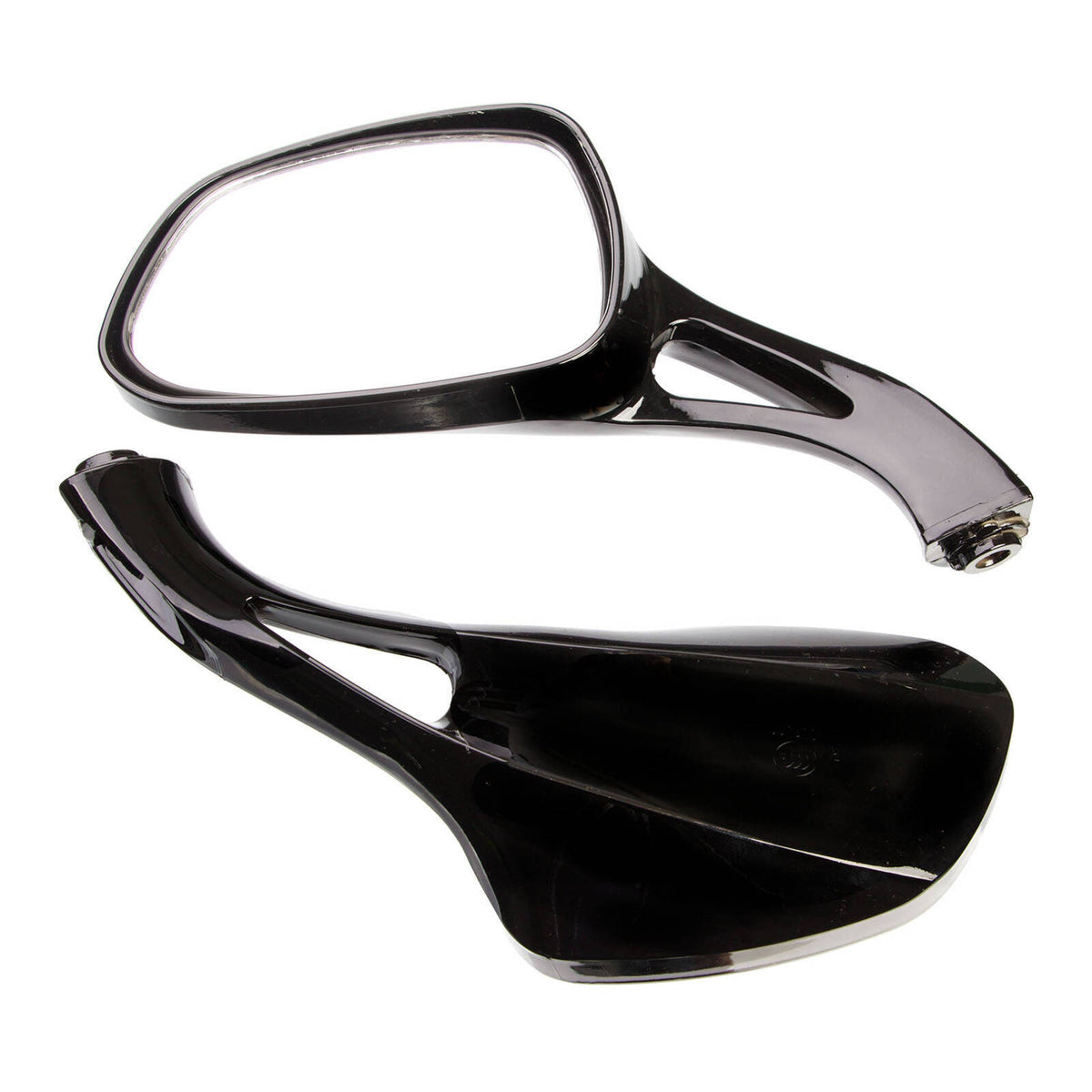 Whites Mirror - Suzuki AN125 Black (Pair)