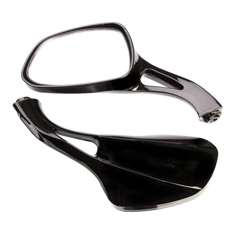 Whites Mirror - Suzuki AN125 Black (Pair)