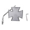 Whites Mirror - Maltese Cross 10mm Fitting