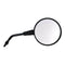 Whites Mirror - 8mm Pair - Universal Black Round