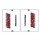 DRC Motion Front Fork Outer Decals - Showa (Clear / Red / Black)