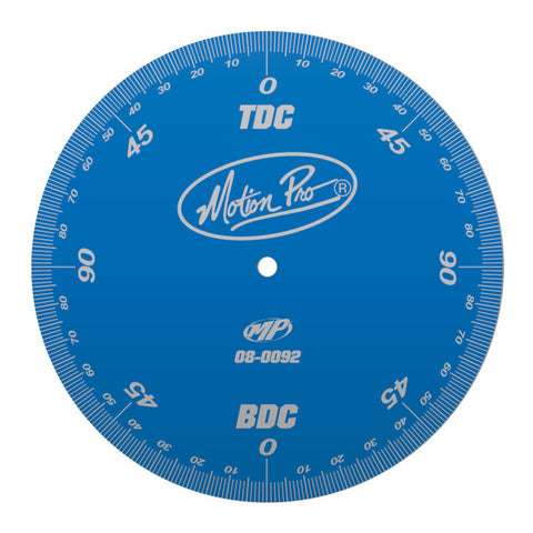 Motion Pro Engine Timing Degree Wheel