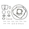 Namura Full Gasket Set