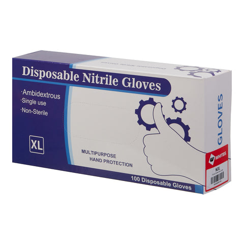 Whites Nitrile Gloves