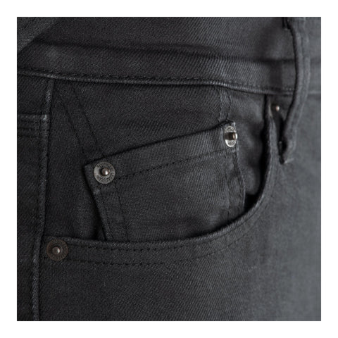 Oxford Original CE AA Armourlite Slim Jeans - Black (Extra Long - 36)