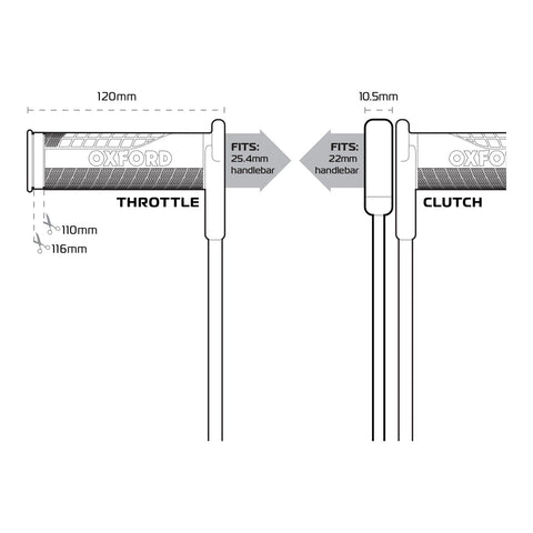 Oxford Hotgrips Advanced Integrated Touring
