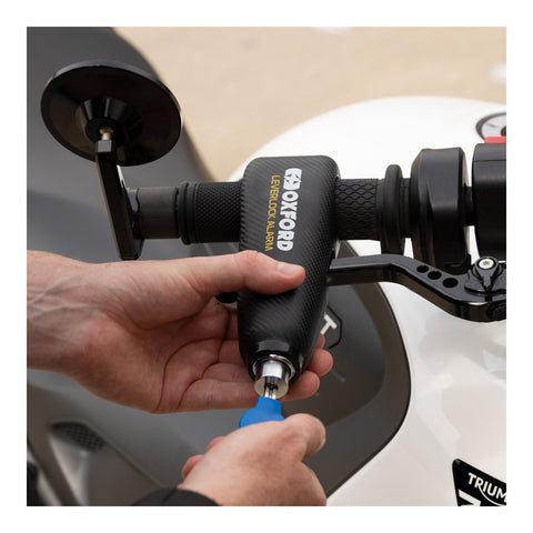 Oxford Security Lever Lock Alarm - Black