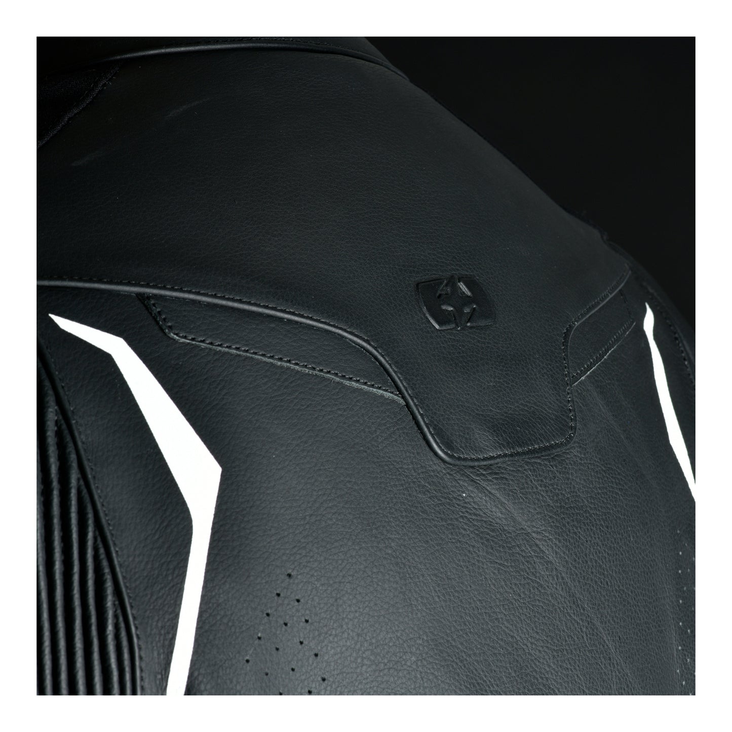 Oxford Nexus 1.0 Leather Men's Jacket - Stealth Black