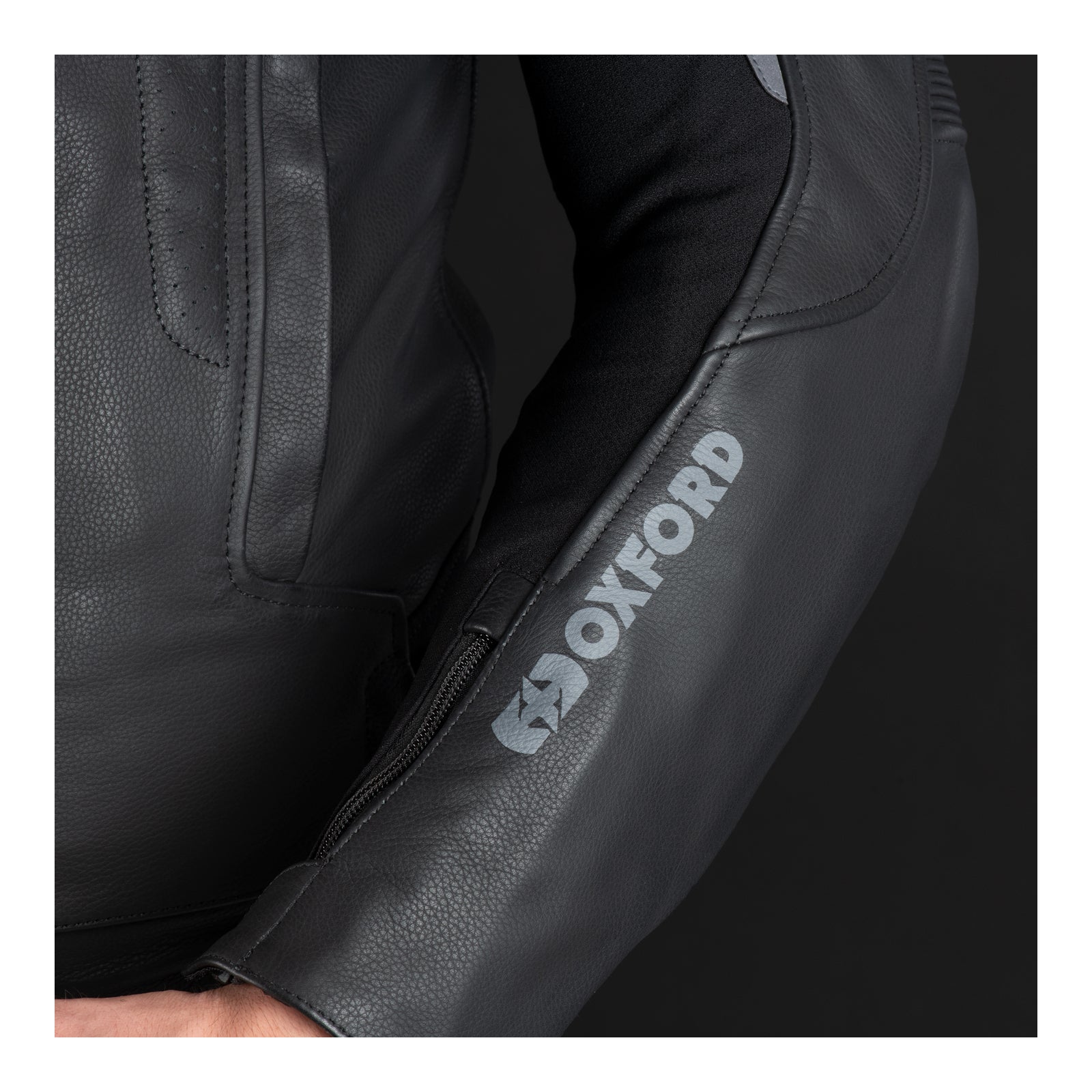 Oxford Cypher 1.0 Leather MS Jacket - Stealth Black