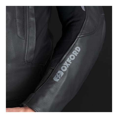 Oxford Cypher 1.0 Leather MS Jacket - Stealth Black