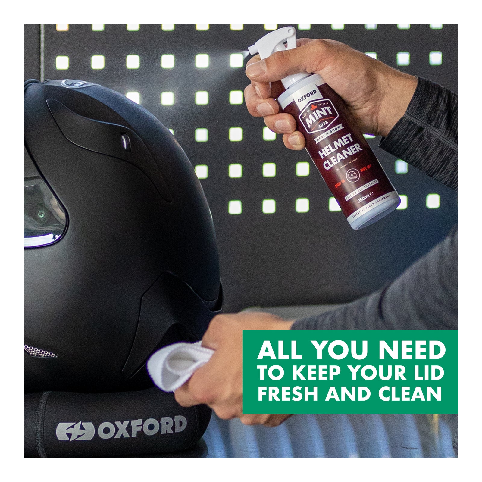 Oxford Mint Helmet Care Kit XL