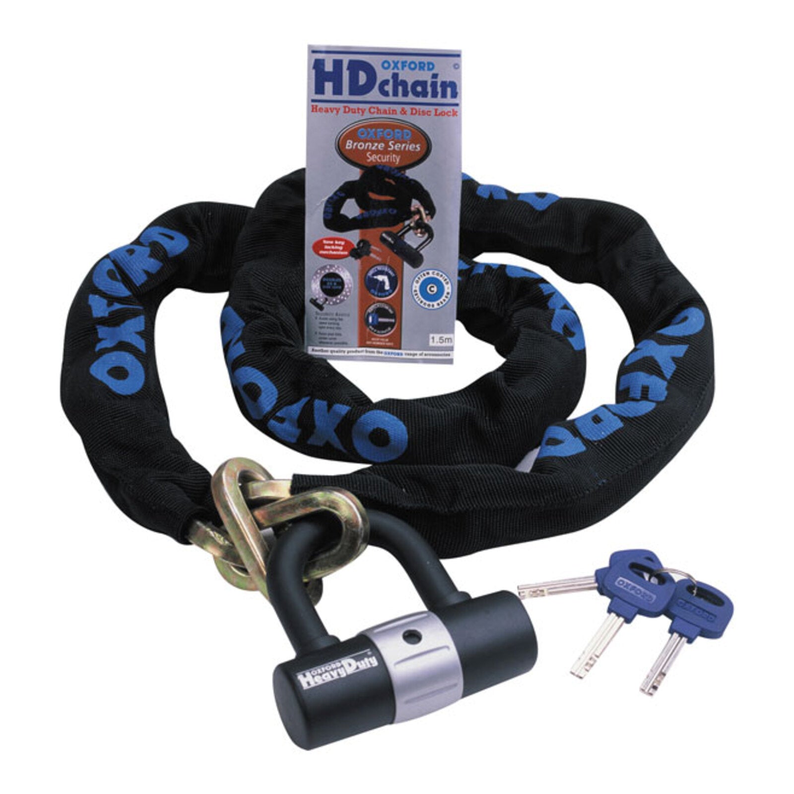 Oxford Heavy-Duty Chain Lock 1.0metre