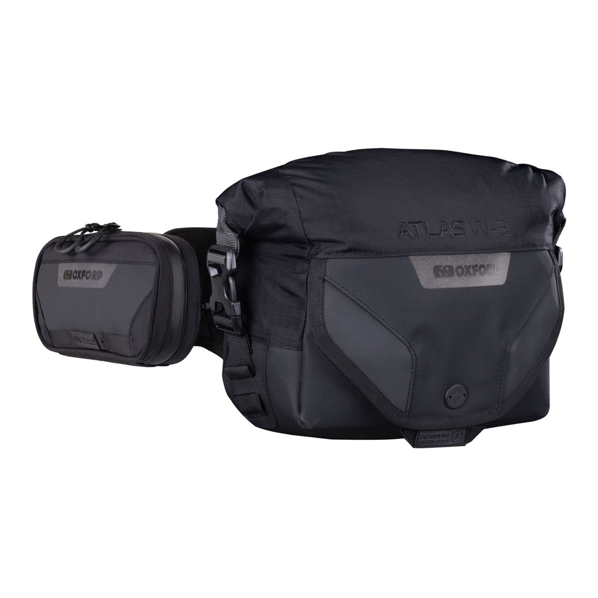 Oxford Atlas W-3 Advanced Waist with Beltpack - Black