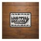 Oxford Garage Metal Sign: Loud Pipes Save Lives