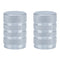 Oxford Gripper Valve Caps - Silver