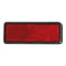 Oxford Reflectors Red Rectangular (Pair)