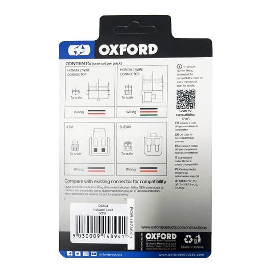 Oxford Indicator Leads KTM