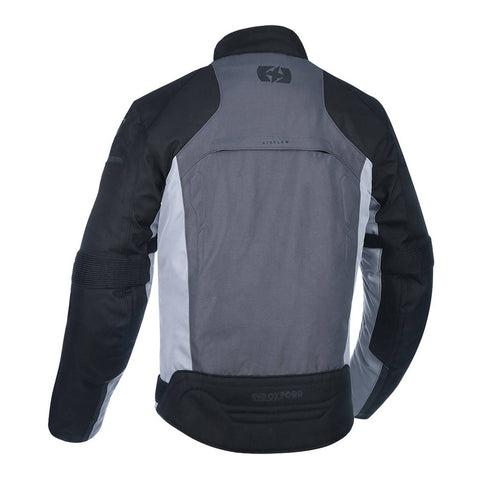 Oxford Delta 1.0 Waterproof Jacket - Black / Grey / Red