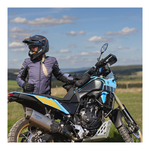 Oxford Valencia 3.0 Waterproof Dr2Dry Women's Textile Jacket - Grey / Black