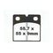 Premier Brake Pads - P Organic Standard