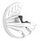 Polisport Disc Protector Kawasaki KX250F '13-'20 / KX450F '15-'18 - White