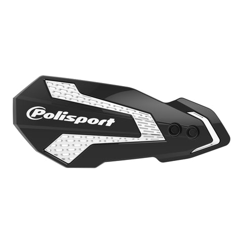 Polisport MX Flow Handguard Black / White KX450F '19- KX250F '20-