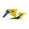Polisport Radiator Scoops RMZ250 '10-'16 Black / Yellow
