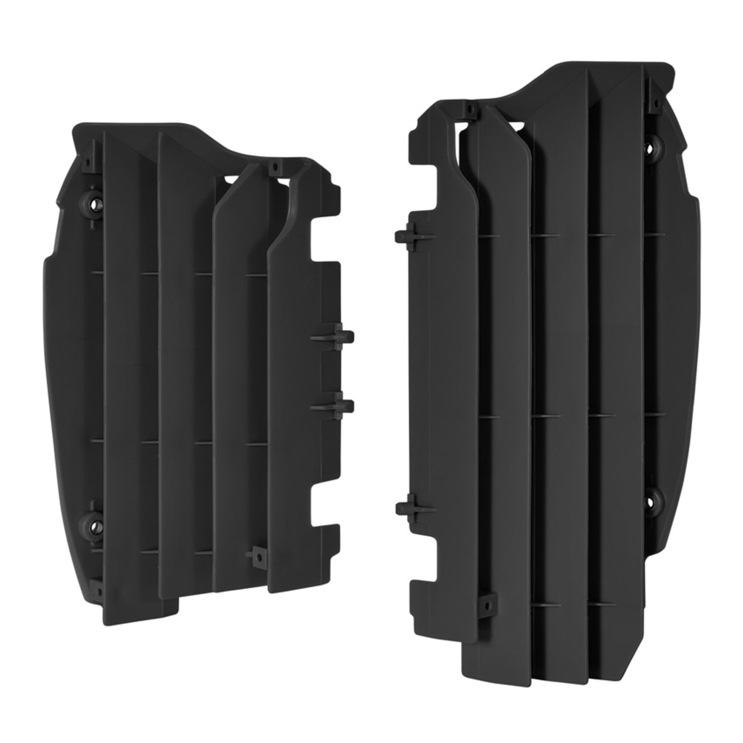 Polisport Radiator Louvers Kawasaki KX450F ('10-'15) - Black