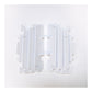 Polisport Radiator Louvers Honda CR125/250 ('04) - White