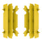 Polisport Radiator Louvers Suzuki RM125 / RM250 / DRZ400 - Yellow