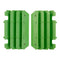 Polisport Radiator Louvers Kawasaki OEM - Green KX125/250