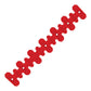 Polisport Armadillo Head Pipe Guard - Red (40cm)