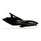 Polisport Side Panels Kawasaki KX250F ('09-'12) / KX450F ('09-'11) - Black