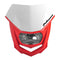 Polisport Halo Headlight White/Red