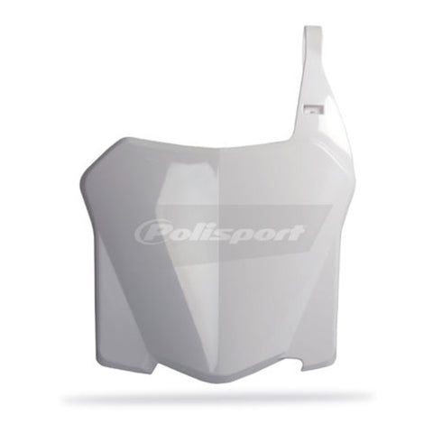 NUMBER PLATE HON CRF250 08-09/450R 08 WHT