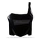 NUMBER PLATE HON CRF250 08-09/450R 08 BLK