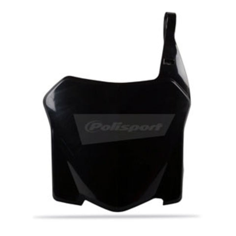 NUMBER PLATE HON CRF250 08-09/450R 08 BLK